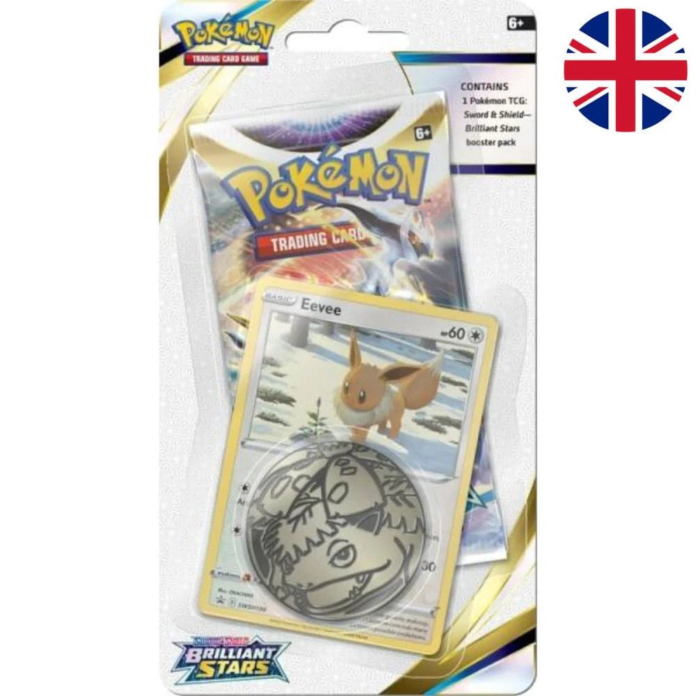 Pokemon Brilliant Stars Checklane Blister Eevee