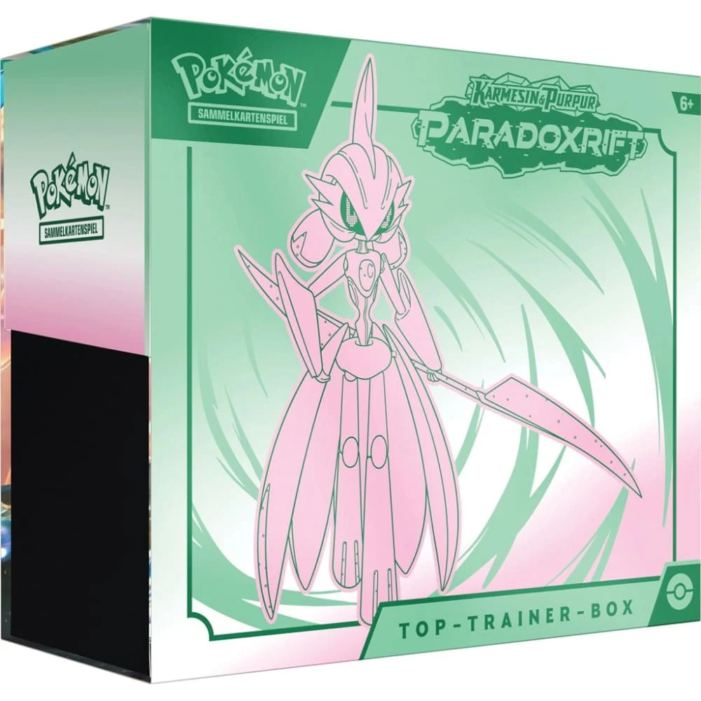 Pokemon Paradoxrift Top Trainer Box Iron warrior