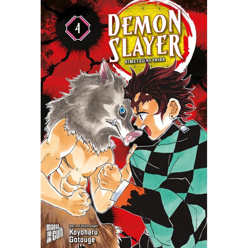 Demon Slayer Manga Kimetsu no Yaiba 4 German
