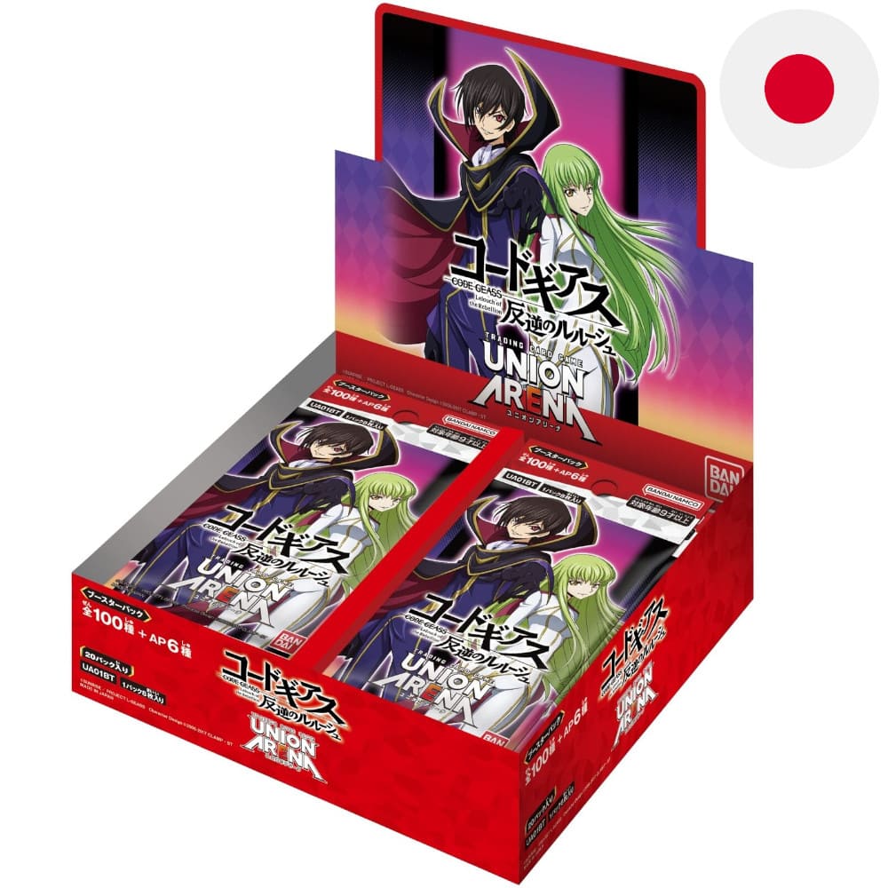 Union Arena Code Geass: Lelouch of the Rebellion 20 display Japanese