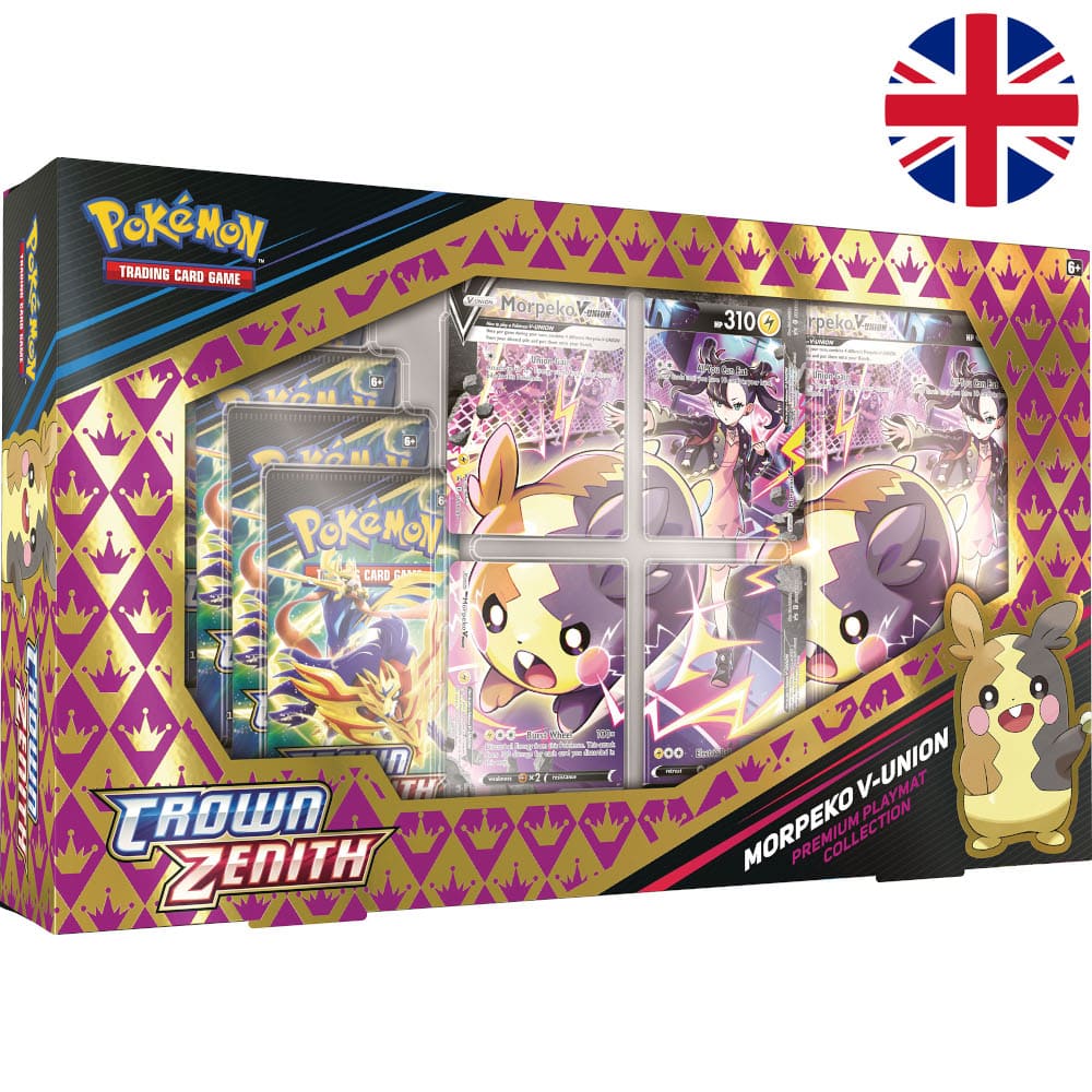 Pokemon Crown Zenith Premium Playmat Collection Morpeko V-UNION