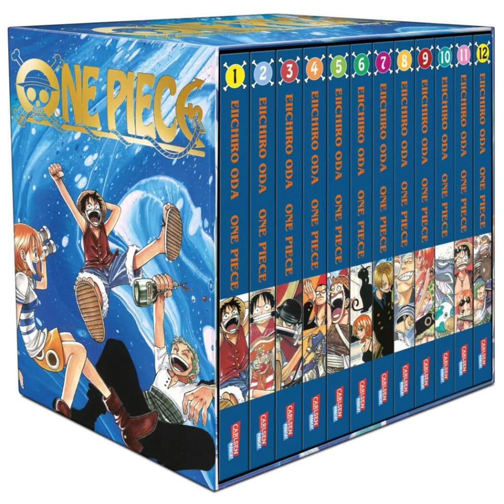 One Piece Manga Sammelschuber 1: East Blue (inklusive Band 1-12) German