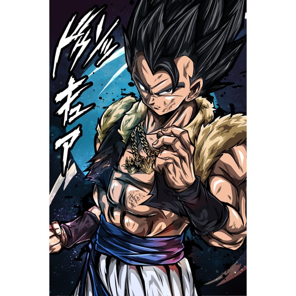 Acrylic Art Dragon Ball Goget Black Ozzy