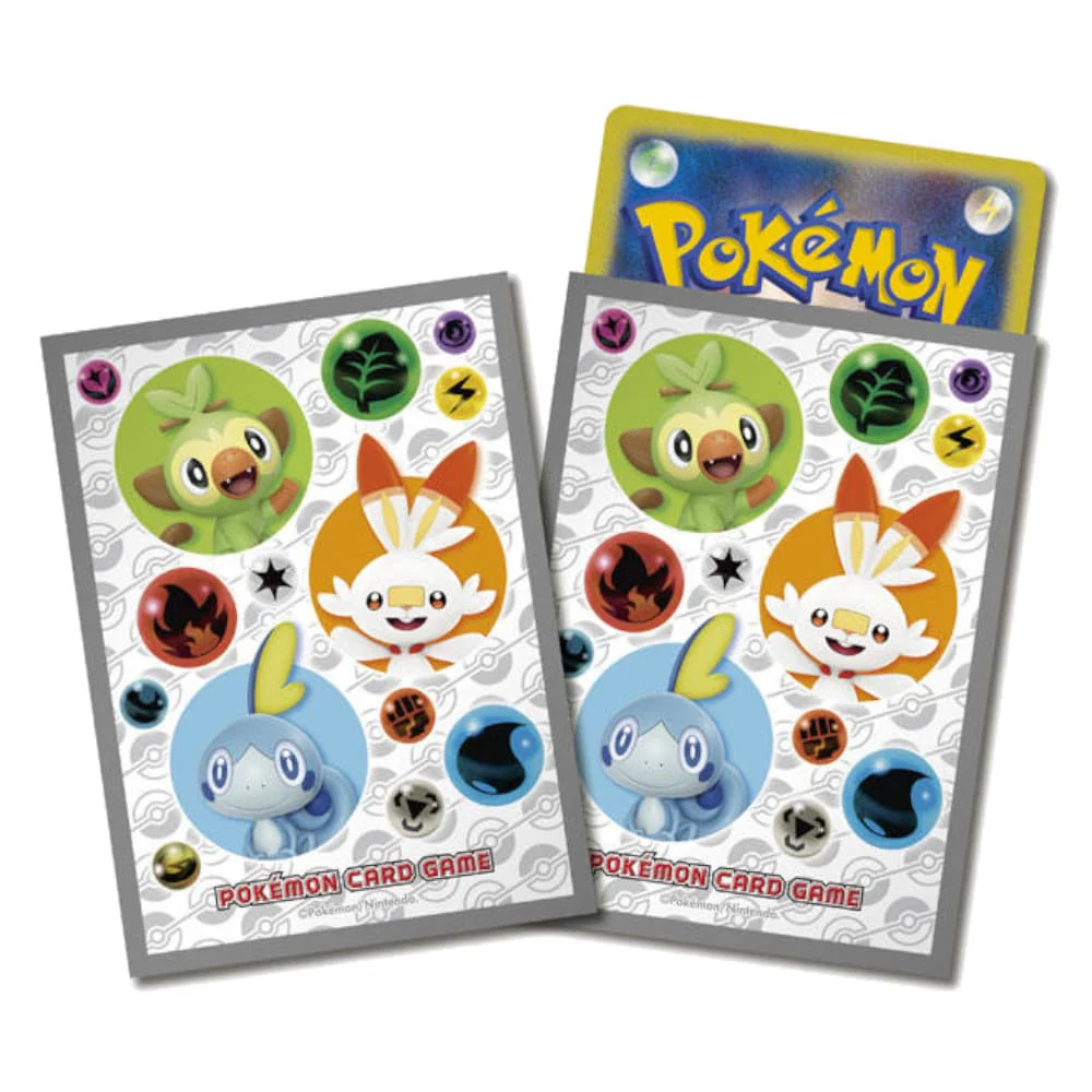 Pokemon Center Sleeves Sarunori Hibani Messon 64 pieces
