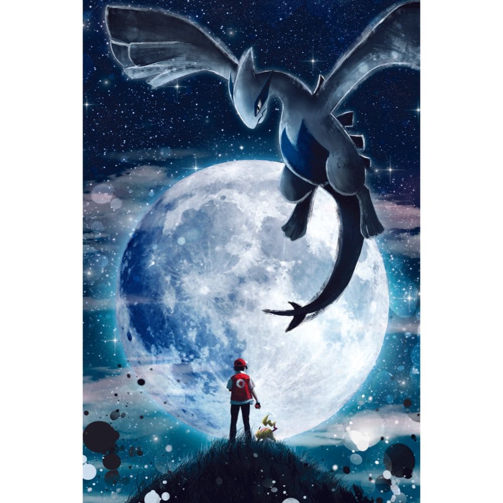 Acrylic Art Pokemon Poke Moon