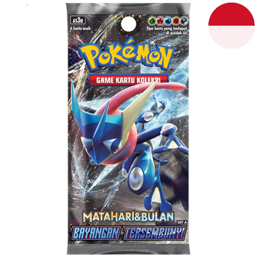 Pokemon Hidden Shadow (Set A) Booster Indonesian