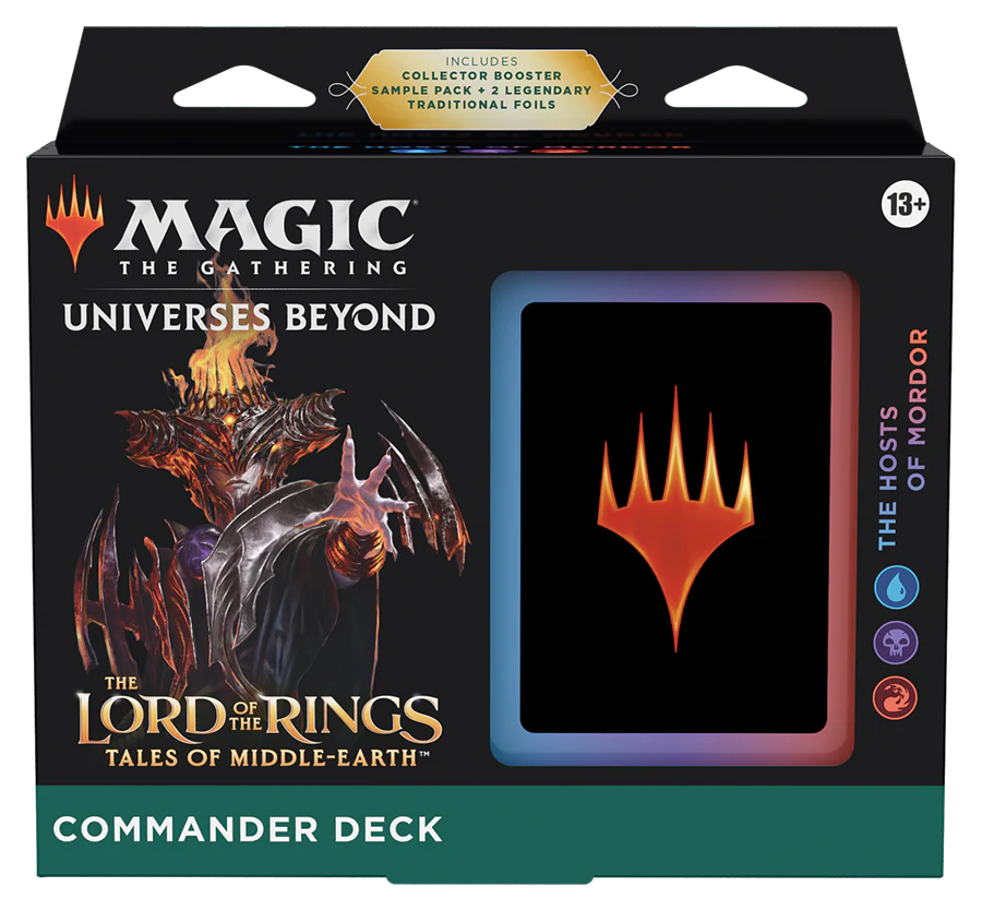 THE HOSTS OF MORDOR COMMANDER DECK