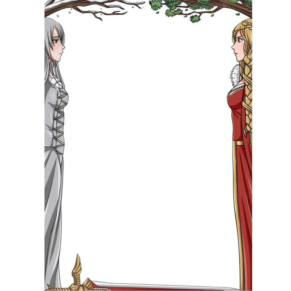 Duelist Island Border Sleeves Isolde 70 pieces