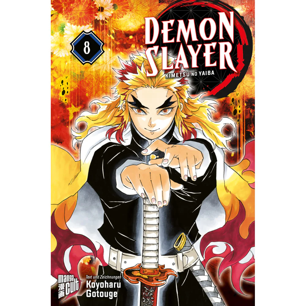 Demon Slayer Manga Kimetsu no Yaiba 8 German