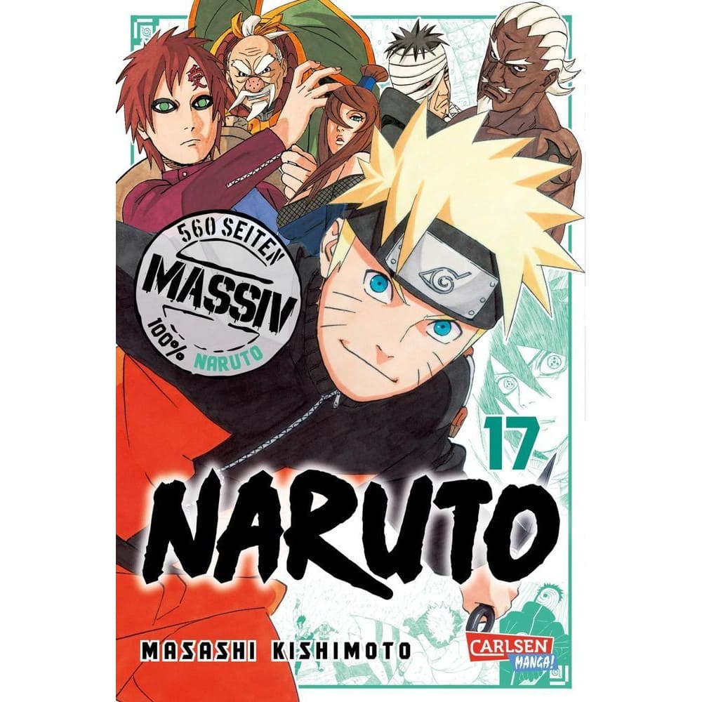 Naruto Manga Massive 17 German