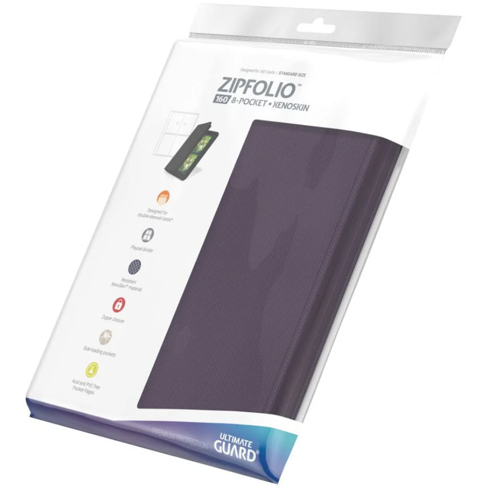 Ultimate Guard Zipfolio 160 XenoSkin 8-Pocket Multicolor