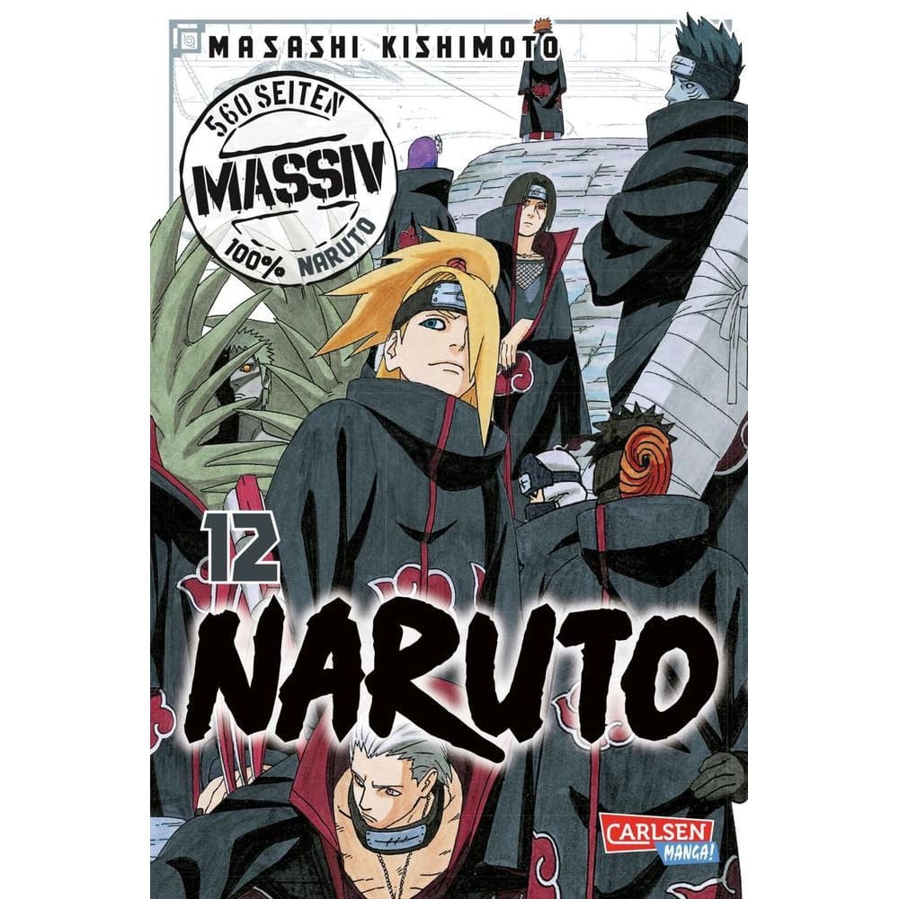 Naruto Manga Massive 12 German
