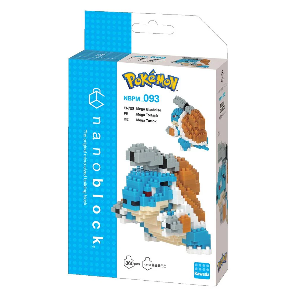 Nanoblock Pokemon Mega Turtok