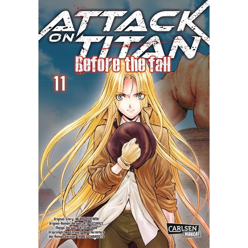 Attack on Titan Manga Before the Fall - Band 11 German