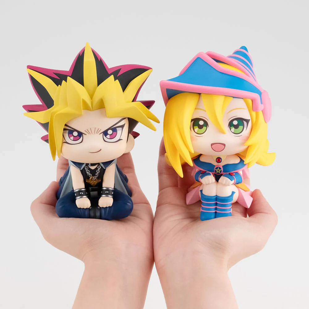 Yu-Gi-Oh! Duel Monsters Look Up PVC Statue Yami Yugi & Dark Magician Girl Set 11cm