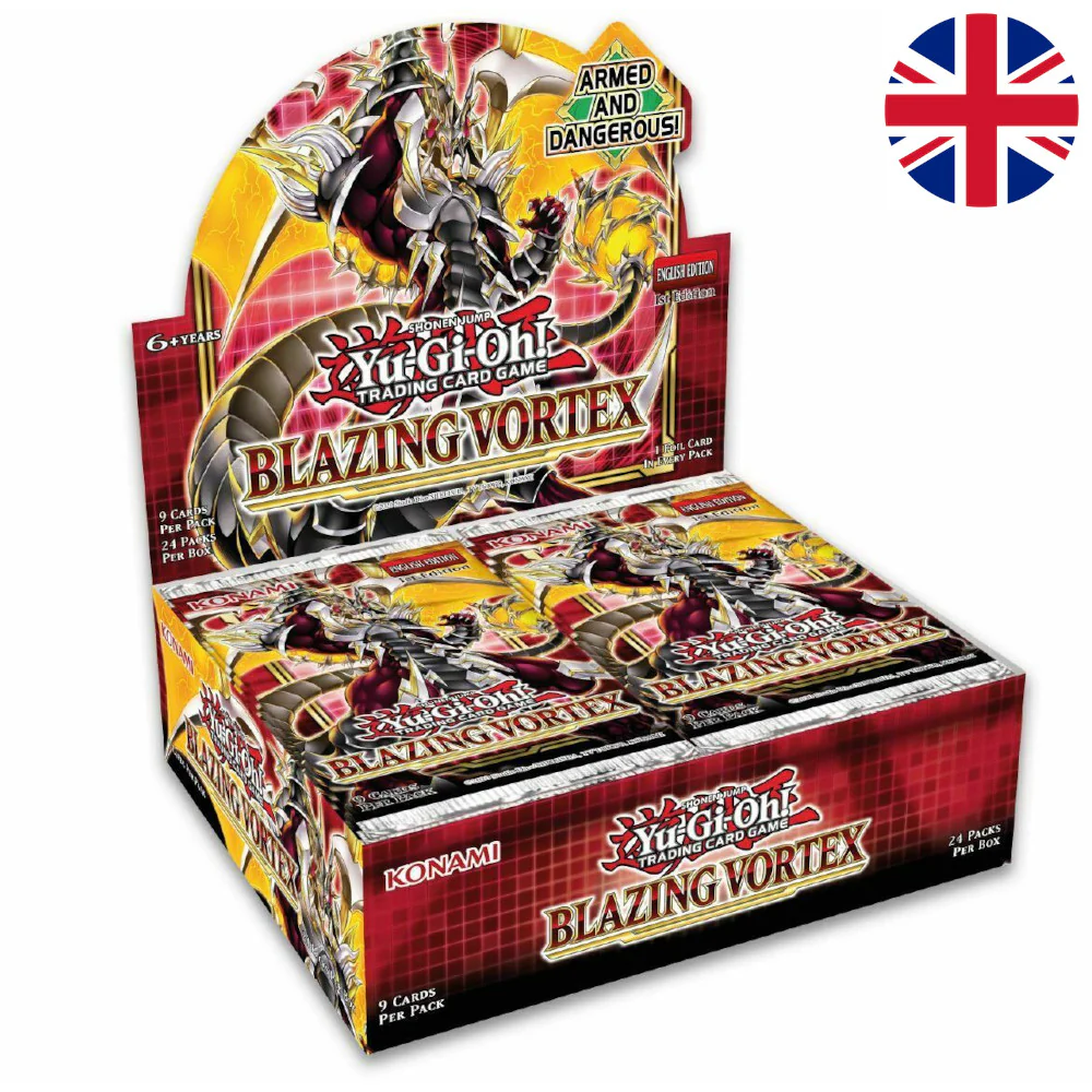 Yu-Gi-Oh! Blazing Vortex 24 display English