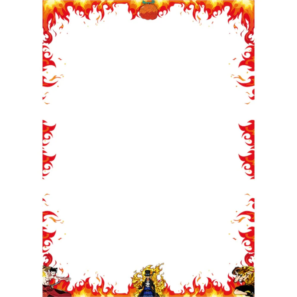 SVK Border Sleeves One Piece Fire 70 pieces