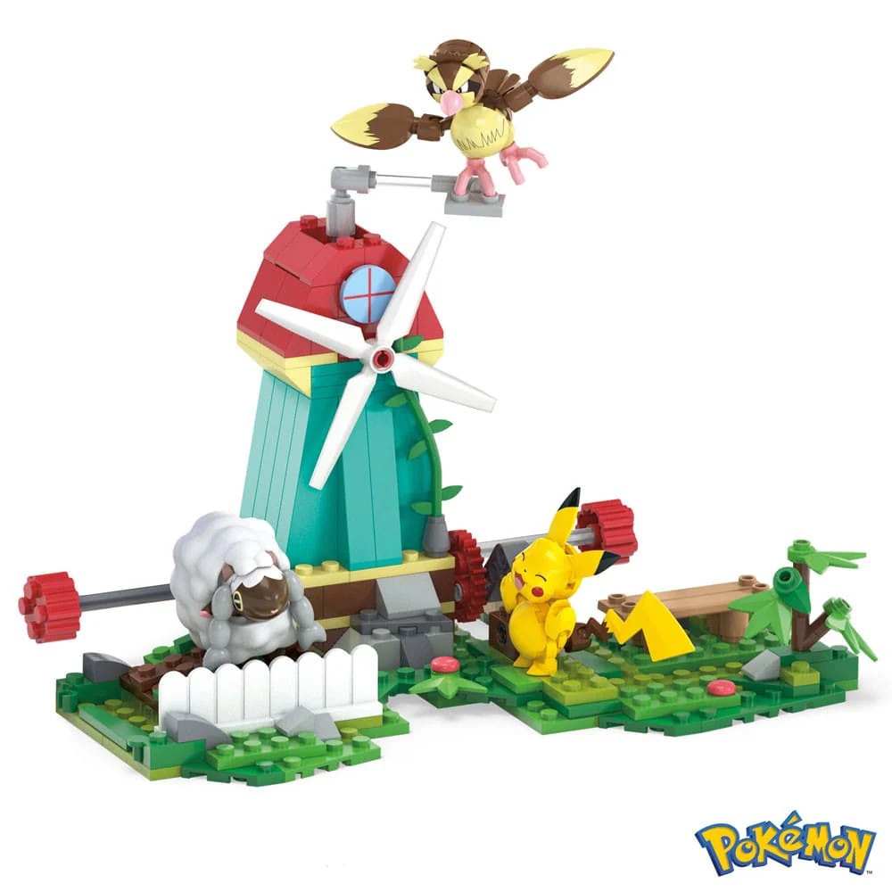 Pokemon Mega Construx Bauset Windmill Farm 15cm