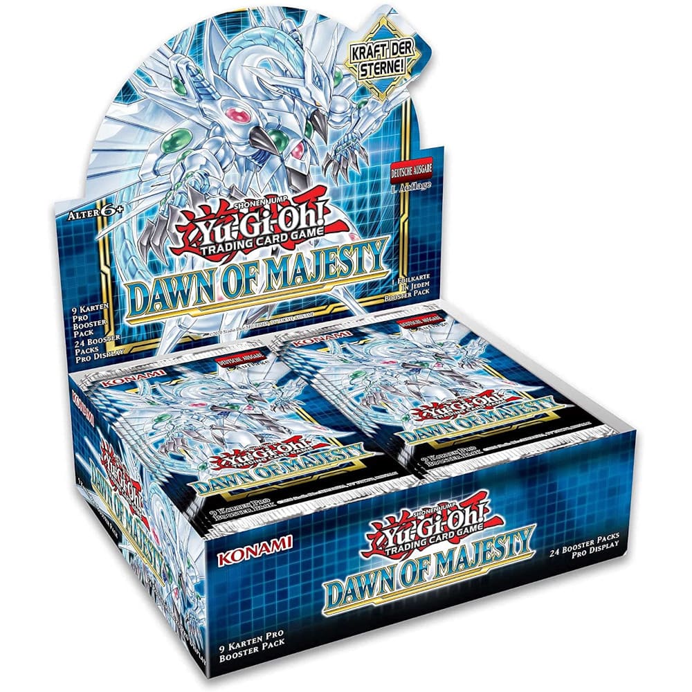 Yu-Gi-Oh! Dawn of Majesty 24 display