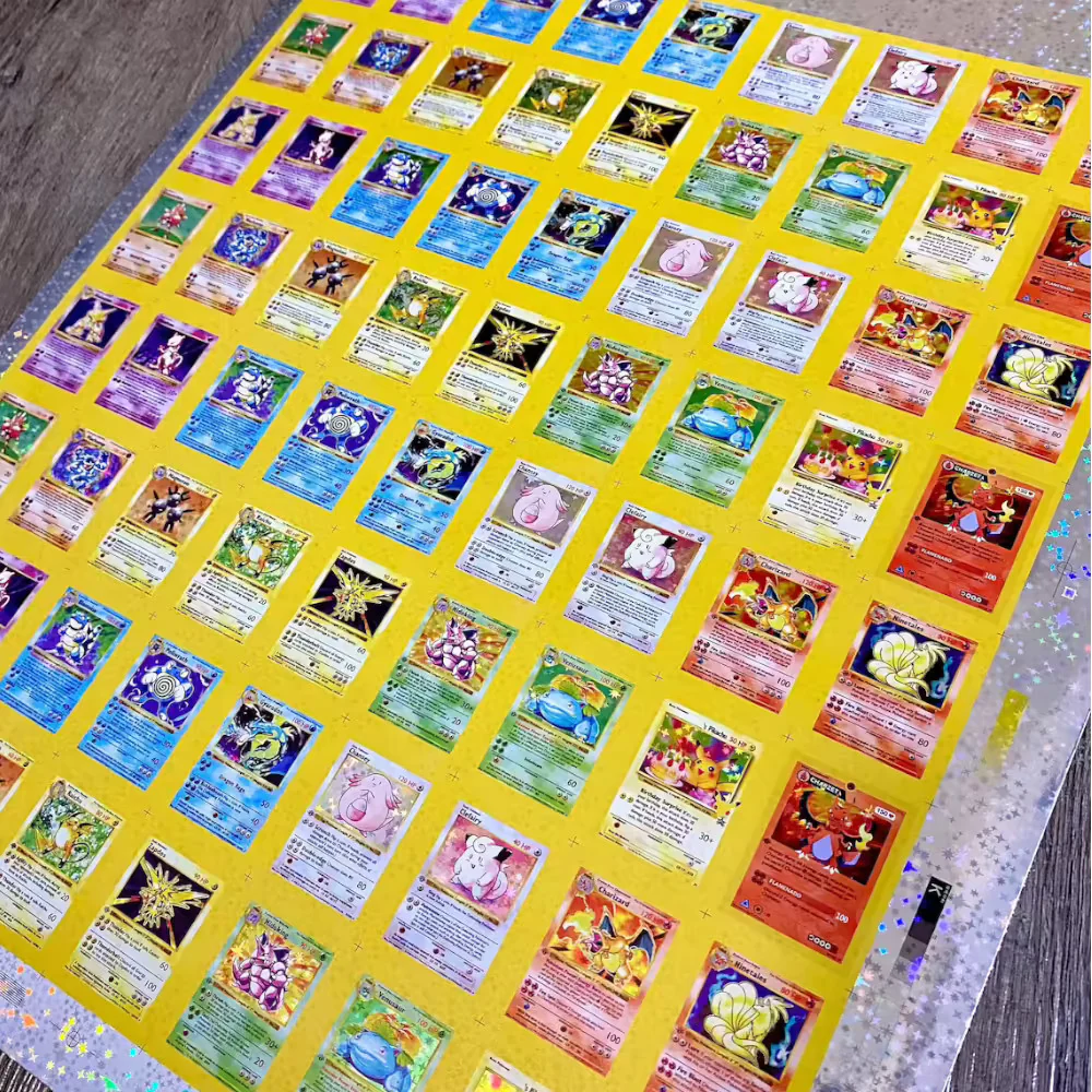 Pokéfan Base Set Mini - Uncut Sheet 47cm x 37cm English