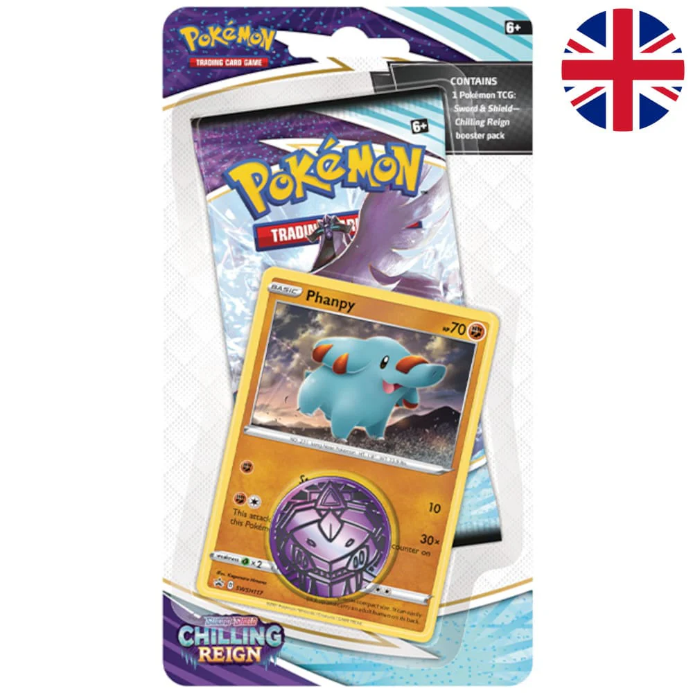 Pokemon Chilling Reign 1-Pack Blister Phanpy