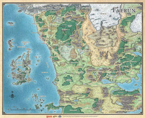 FAERUN VINYL GAME MAT 23X28