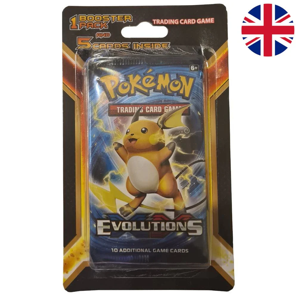 Pokemon Evolutions Booster Blister Raichu