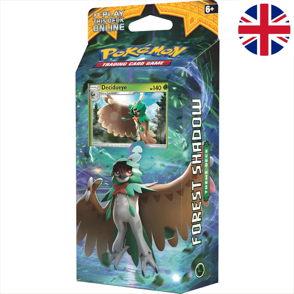 Pokemon Sun & Moon Forest Shadow Theme Deck
