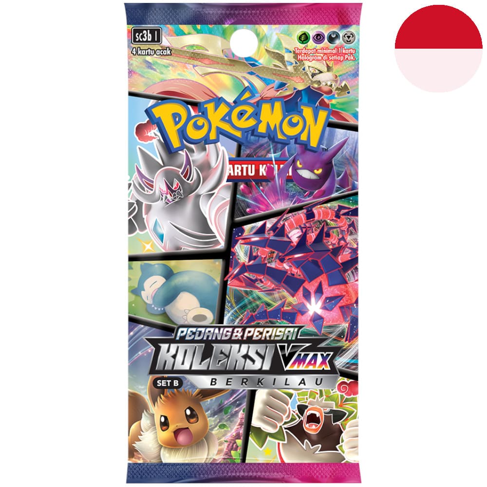 Pokemon Shiny VMAX (Set B) Booster Indonesian