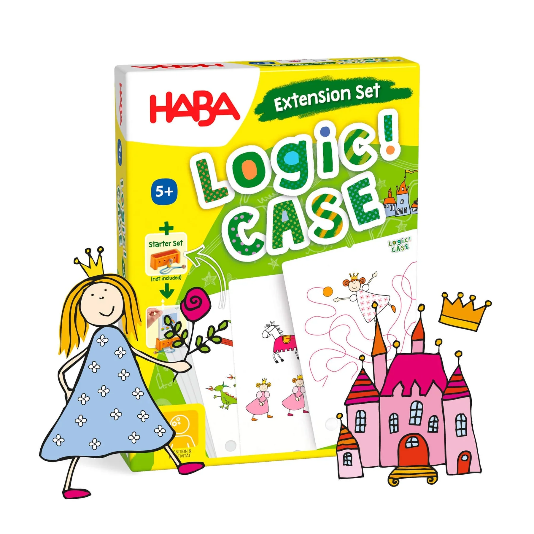 LOGIC! CASE PRINCESSES EXTENSION 5+