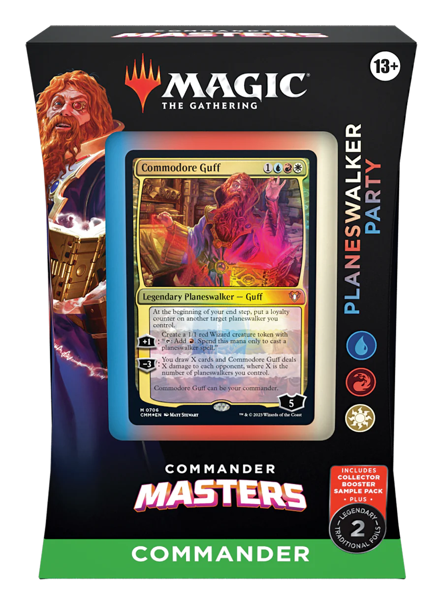 PLANESWALKER PARTY COMMANDER DECK COMMANDER MASTERS
