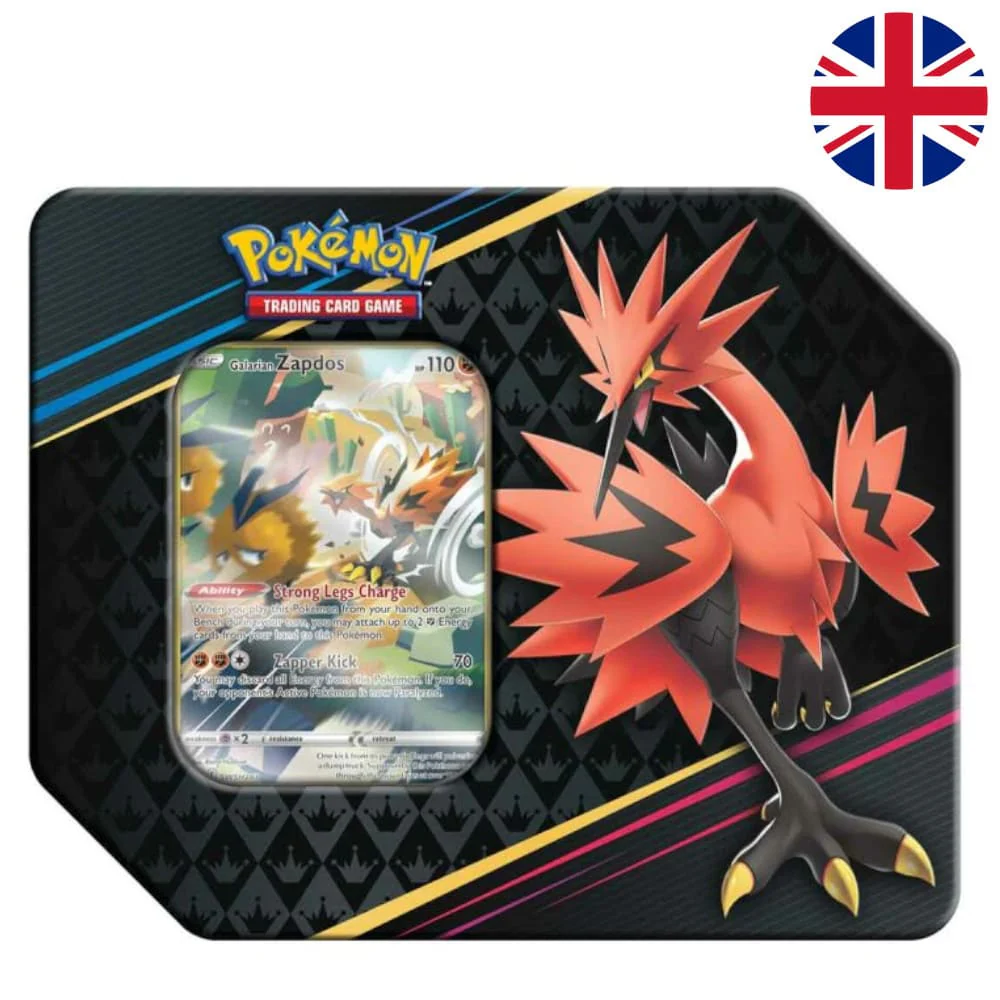 Pokemon Crown Zenith Special News Box Galarian Zapdos
