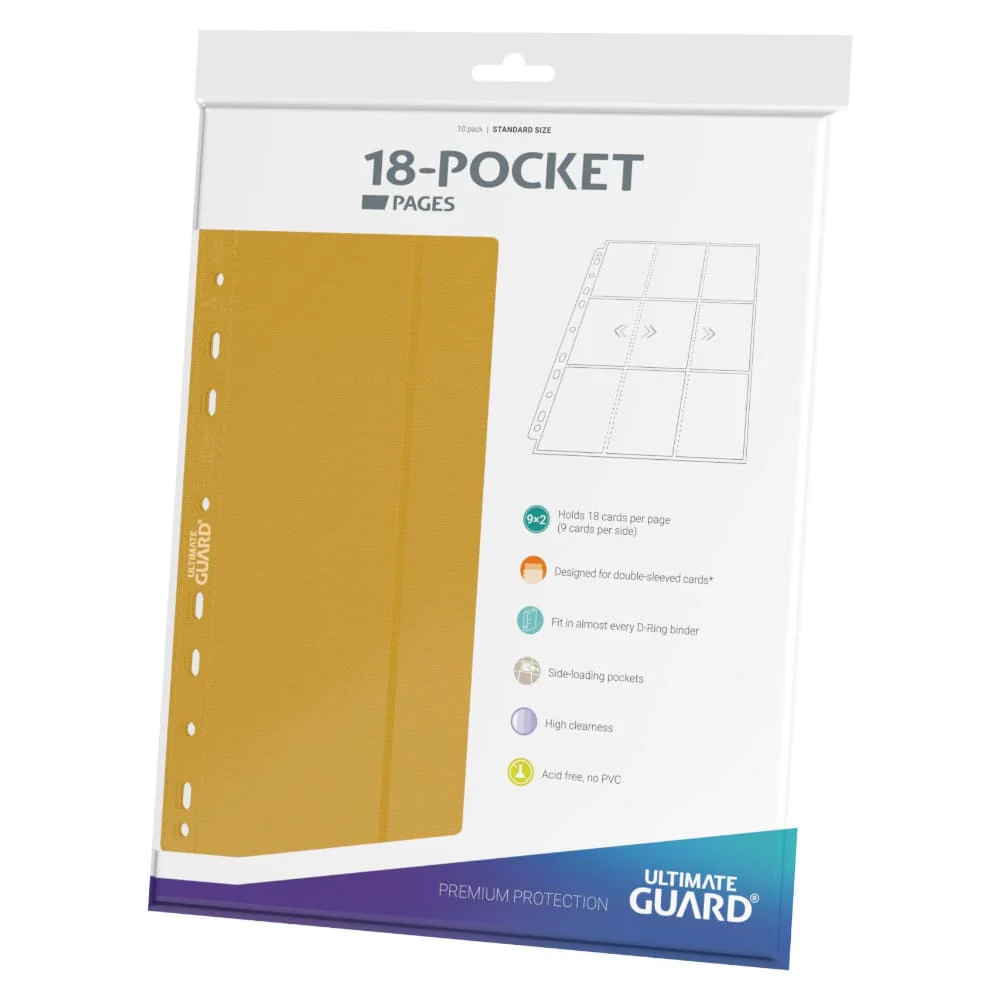 Ultimate Guard Side-Loading Pages 18-Pocket Multicolor
