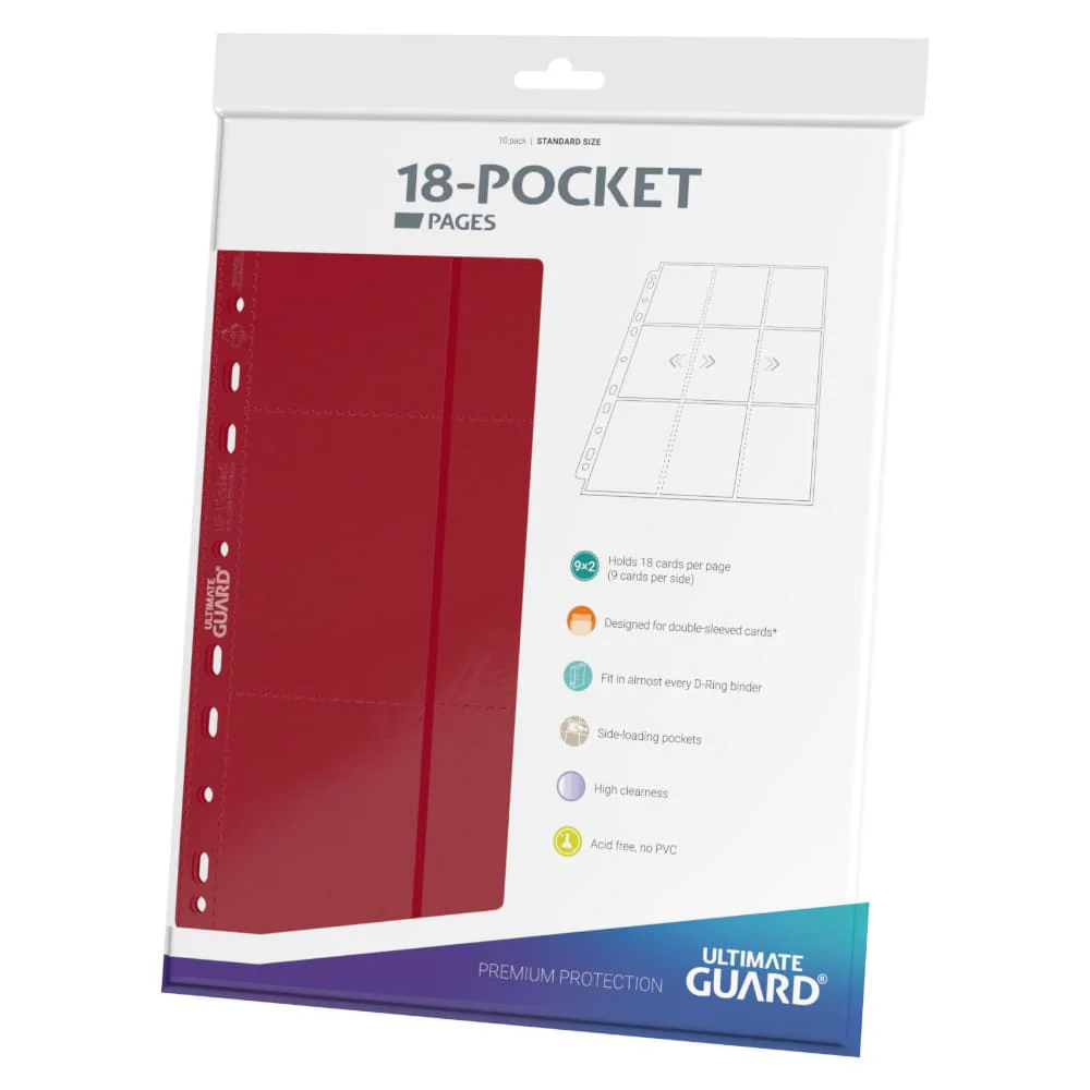 Ultimate Guard Side-Loading Pages 18-Pocket Multicolor