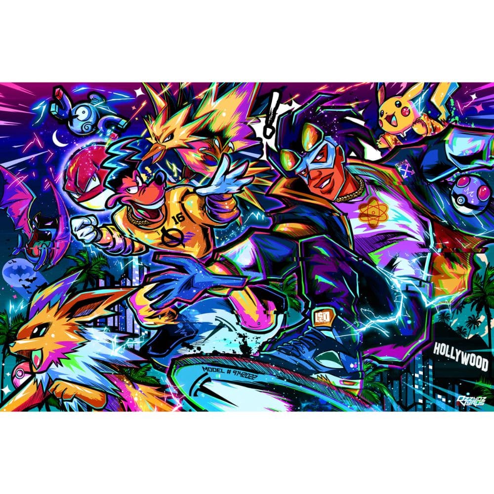 Acrylic Art Pokemon LA Power Line