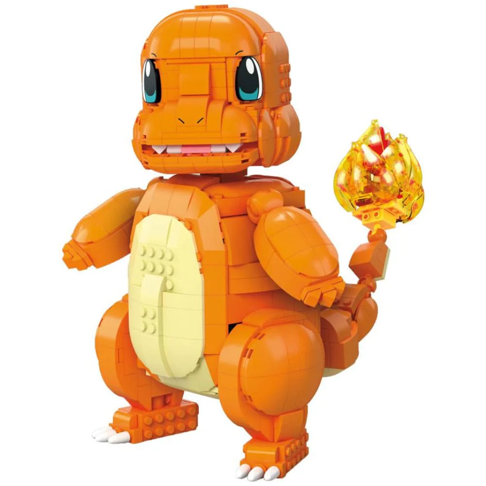 Pokemon Mega Construx Bauset Jumbo Charmander 25cm