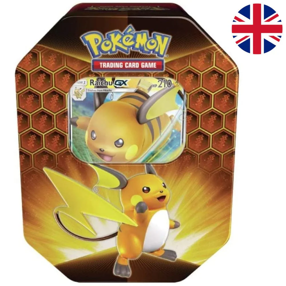 Pokemon News Box Hidden Fates Raichu GX