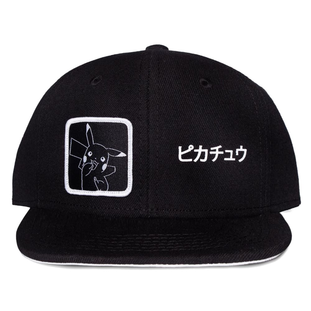 Pokémon Snapback Cap Pikachu Black (Unisex)