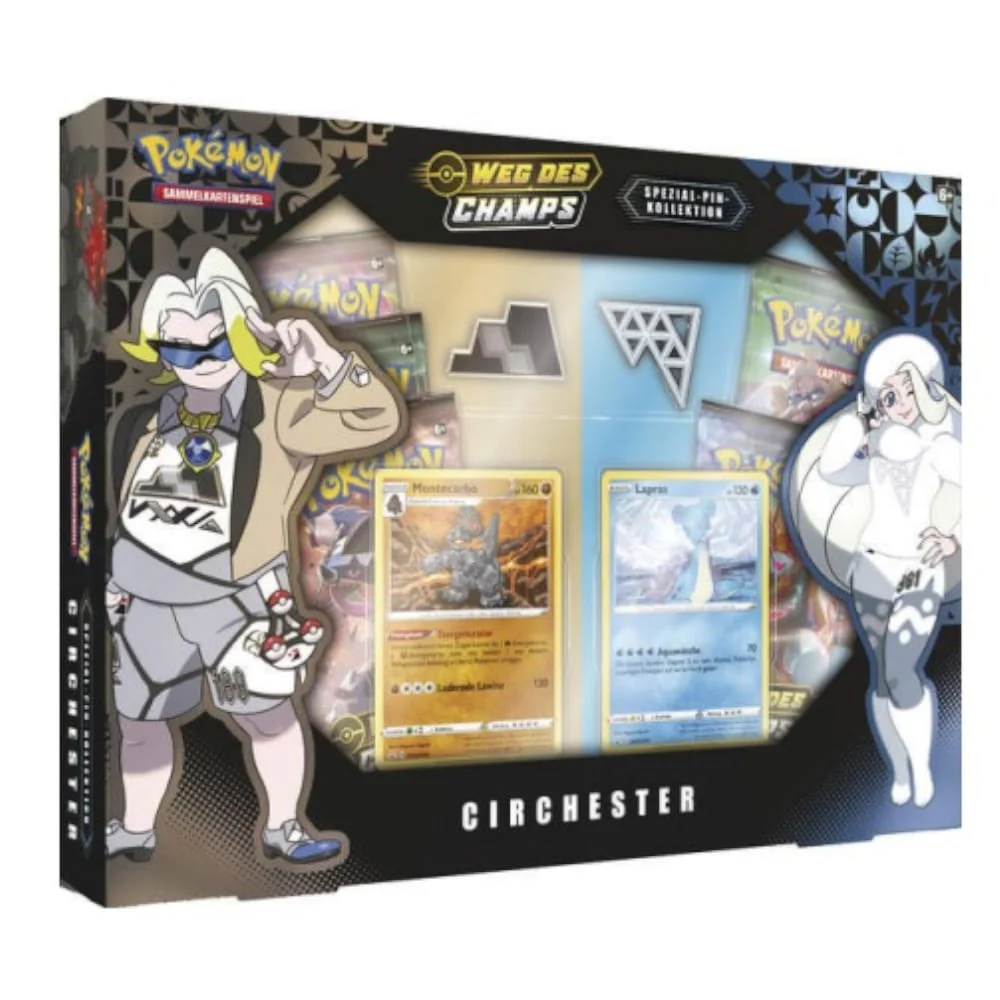 Pokemon Path of the Champs Special Pin Collection Circhester