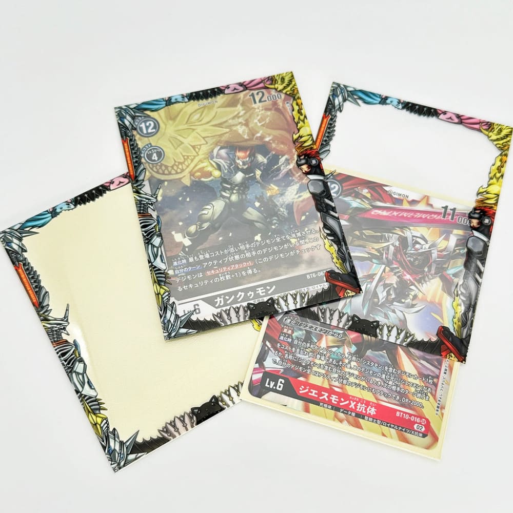 GuardUp Border Sleeves Jesmon & Gankoomon 60 pieces
