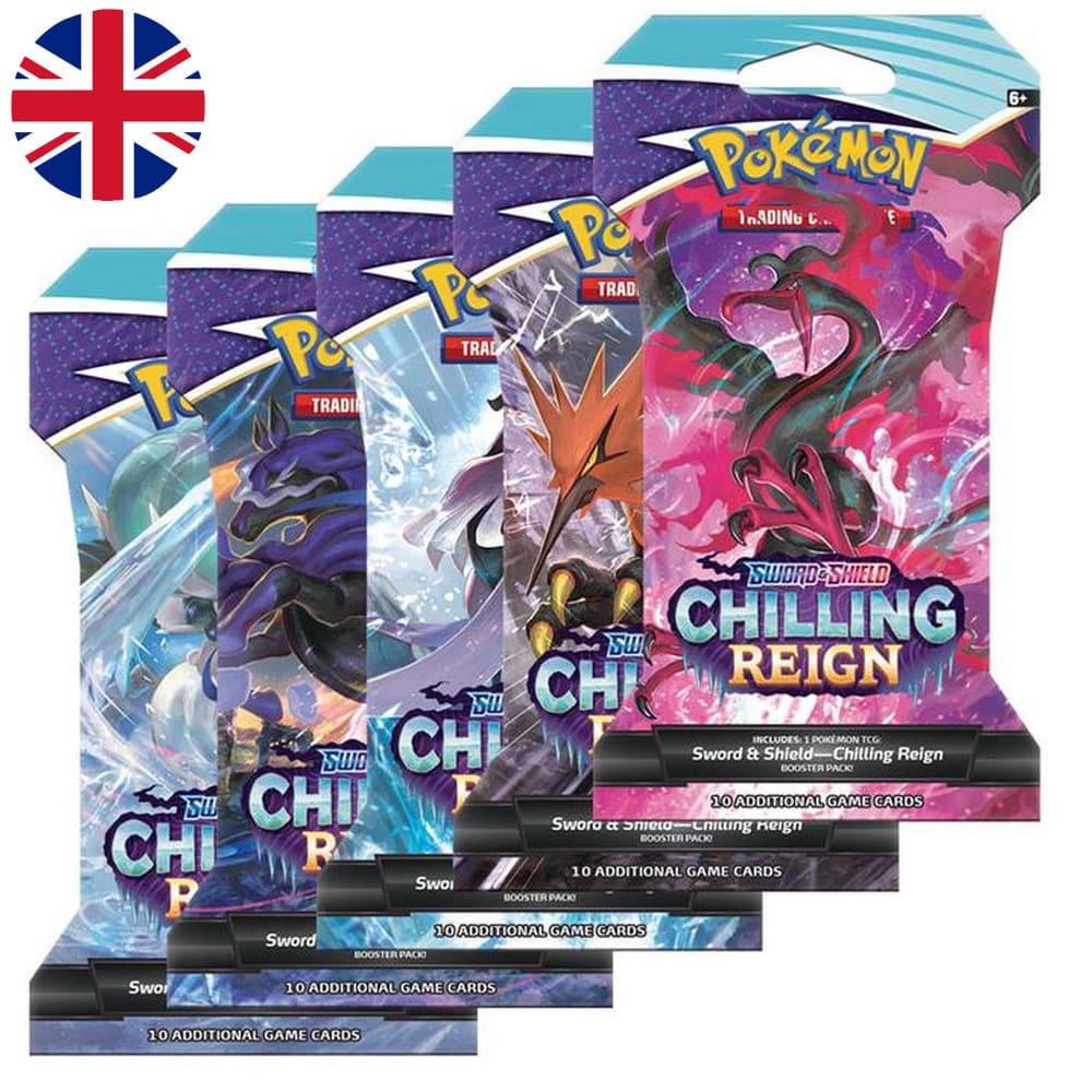 Pokemon Chilling Reign Sleeved Booster