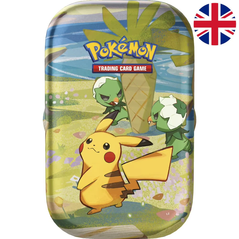 Pokemon Mini-Tin Paldea Friends Pikachu and Capsakid