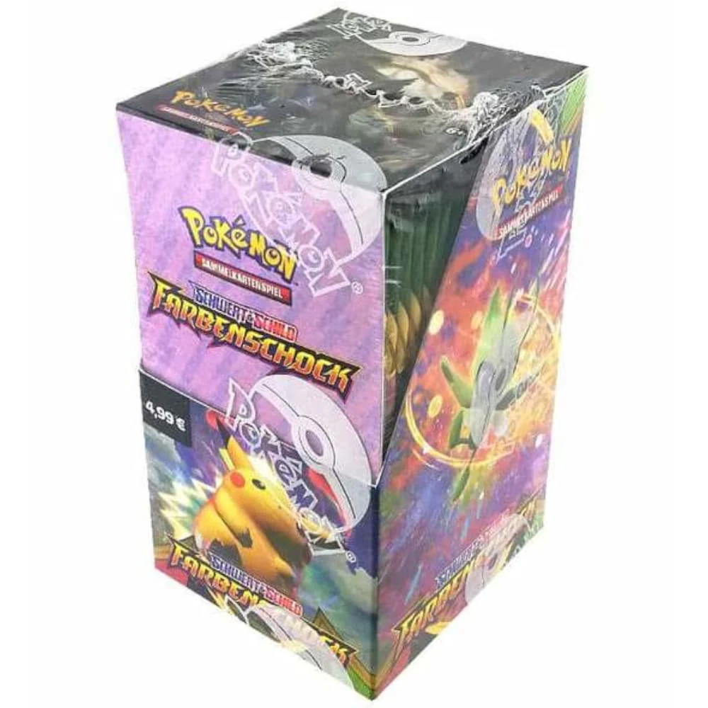 Pokemon Color shock 18 display