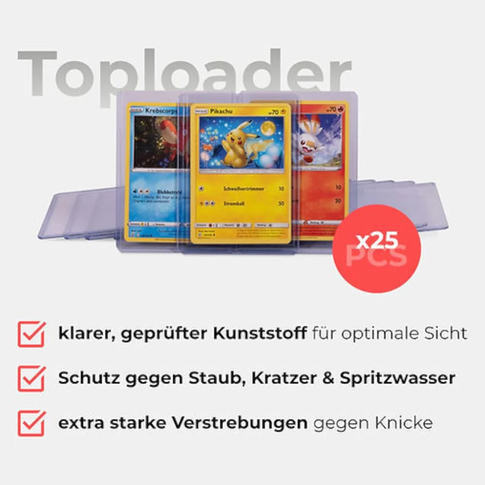 Investment Collector Professional Toploader 35pt 25 pieces