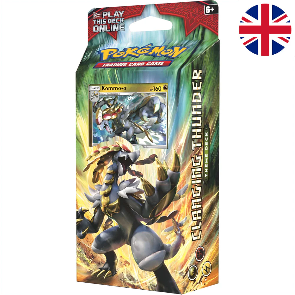 Pokemon Crimson Invasion Clanging Thunder Theme Deck