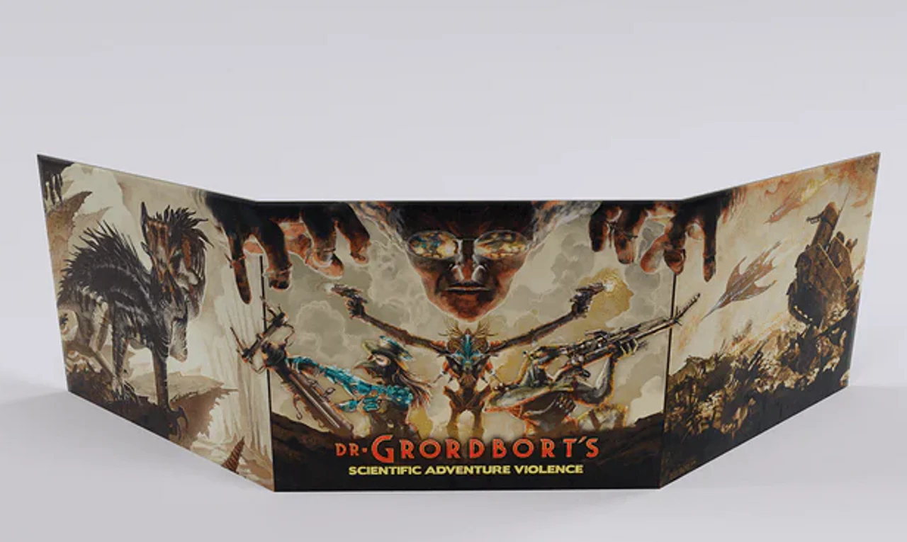 DR. GRORDBORT'S SCIENTIFIC ADVENTURE VIOLENCE GM SCREEN