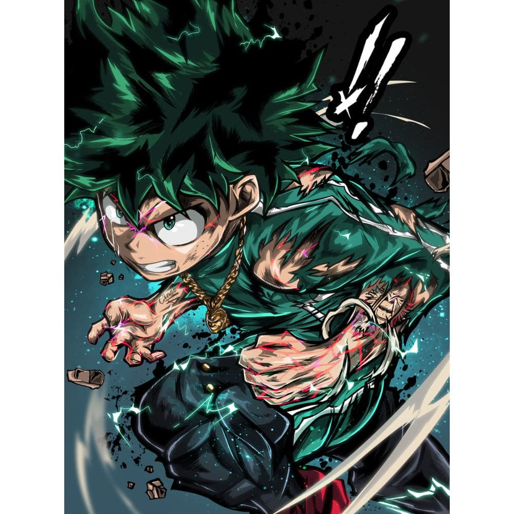 Acrylic Art My Hero Academia Deku Hero