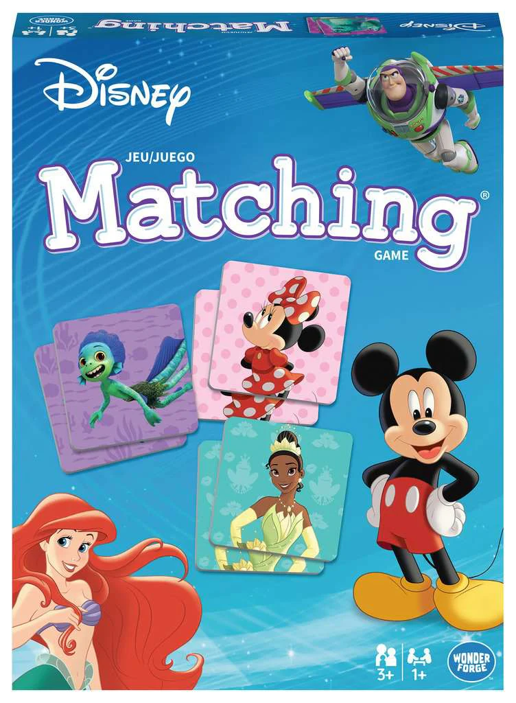 DISNEY MATCHING GAME (TRILINGUAL)