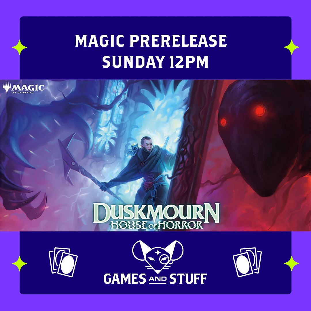DUSKMOURN: HOUSE OF HORROR PRERELEASE SUNDAY 12PM (SEPTEMBER 22, 2024)