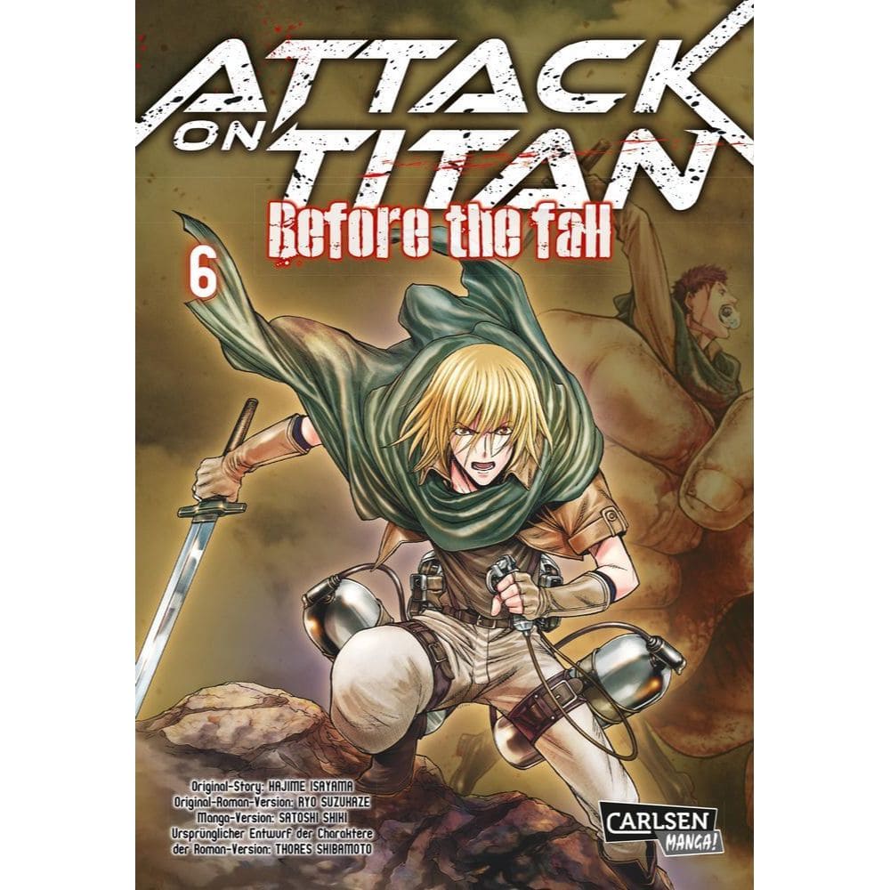 Attack on Titan Manga Before the Fall - Band 6 German